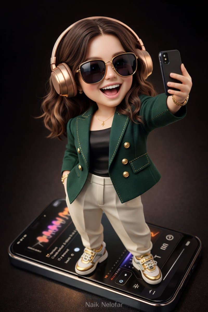 Prompt Tạo Nhân Vật Art Toy Chibi 3D Thời Trang Cao Cấp