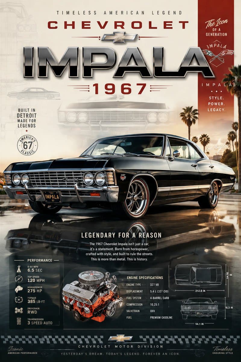 Create an epic premium automotive poster of - Image 1