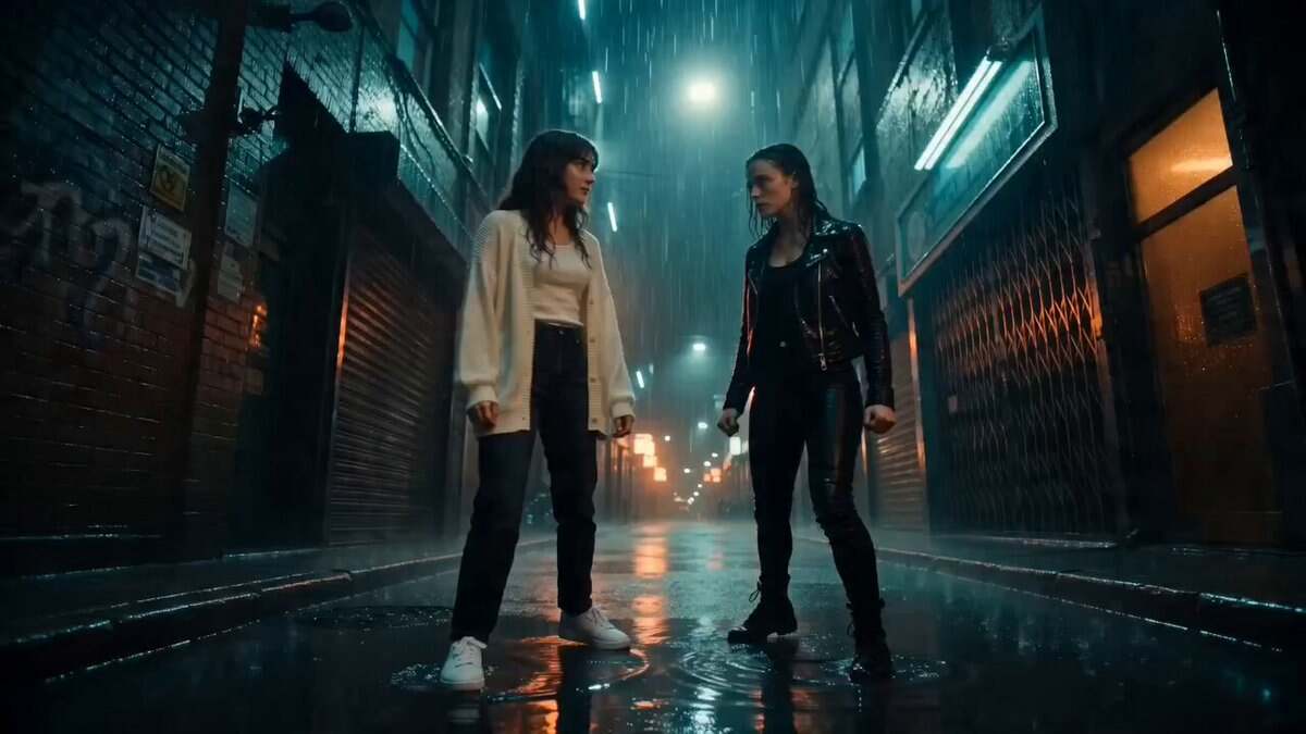 Shot on ALEXA 65mm anamorphic lens. Photorealistic cinema...