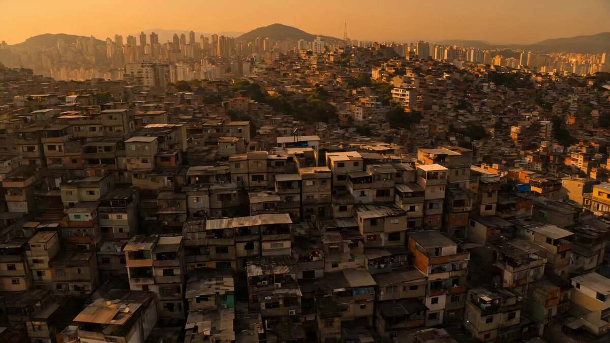 Parkour Nóc Nhà Thành Phố São Paulo Dưới Ráng Chiều